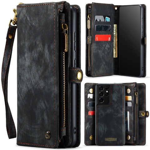 Samsung S21 Ultra Phone Case with Card Slots, Coin Pocket and Detachable Inner Case - Easy Gadgets
