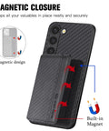Samsung S22 Plus Phone Case with RFID Blocking Magnetic Card Holder - Easy Gadgets