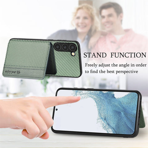 Samsung S23 Phone Case with RFID Blocking Magnetic Card Holder - Easy Gadgets