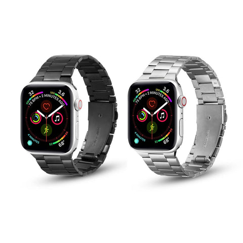 Stainless Steel Apple Watch Band - Compatible with Apple Watch Band 45mm 44mm 42mm 41mm 40mm 38mm - Easy Gadgets