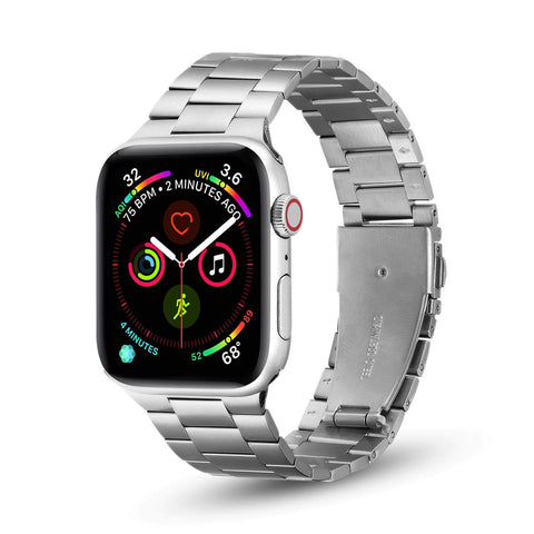 Stainless Steel Apple Watch Band - Compatible with Apple Watch Band 45mm 44mm 42mm 41mm 40mm 38mm - Easy Gadgets